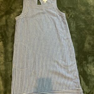 For Cynthia Blue and White Striped Dress